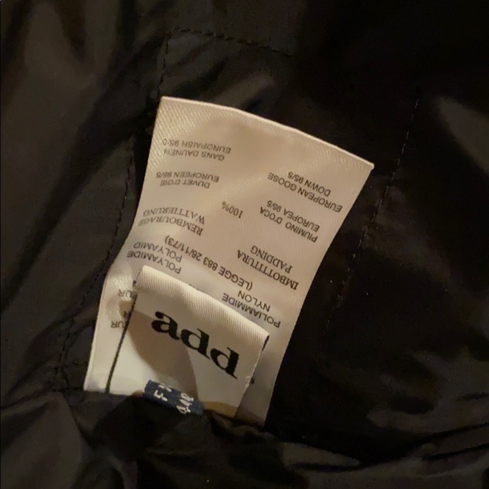 Add down jacket in size 10 - Picture 11 of 11